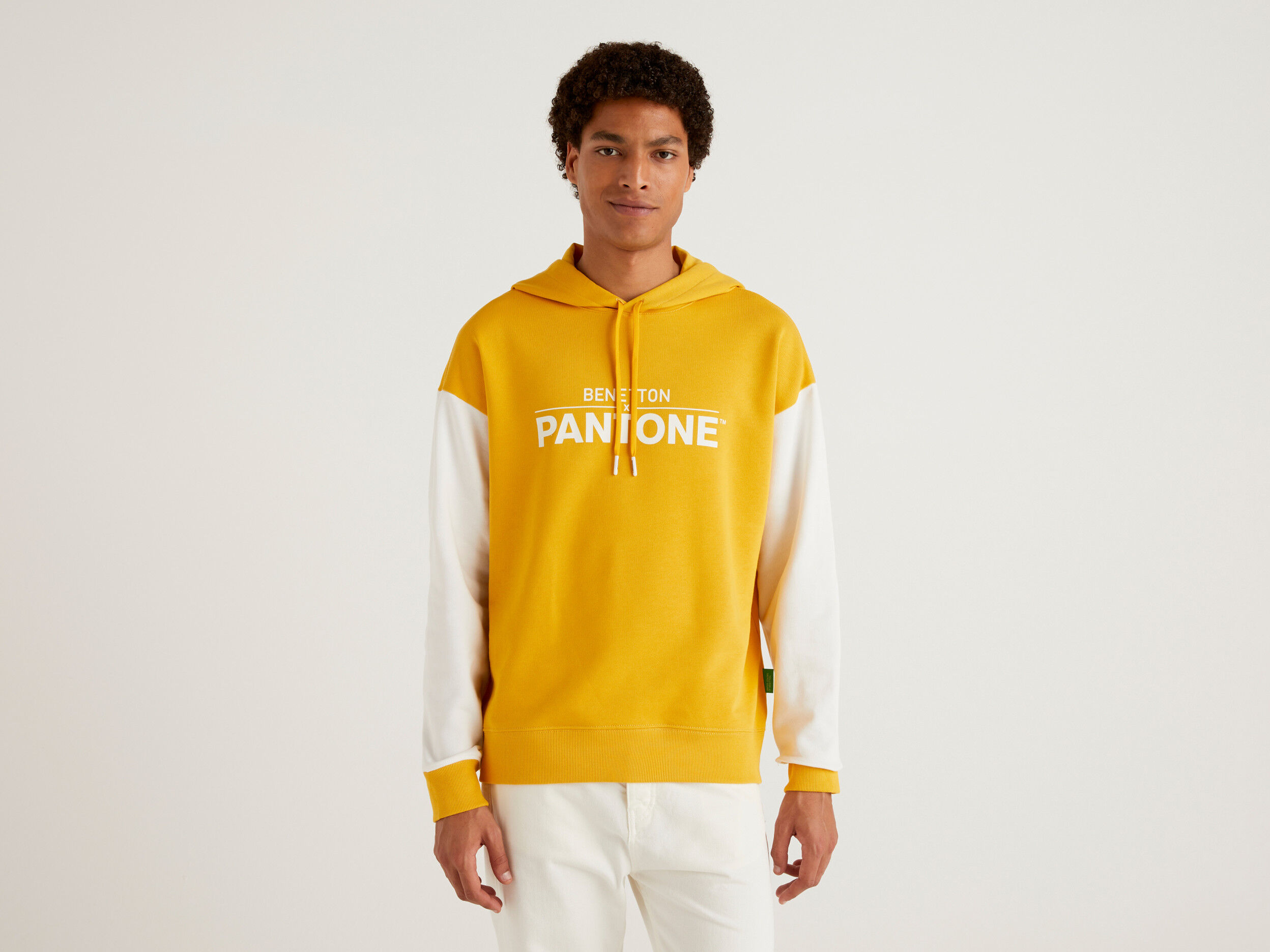 Sudadera amarilla BenettonxPantone Amarillo Benetton