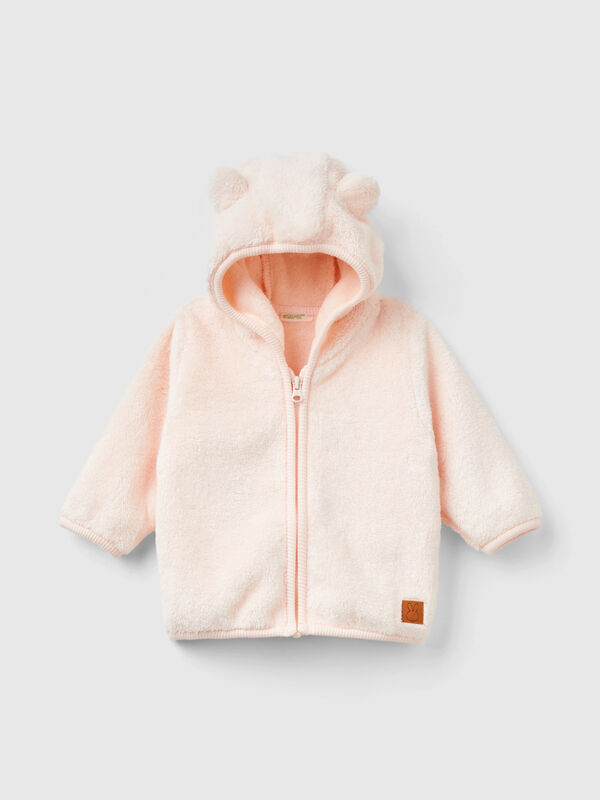 Sudadera de pelo sintético con cremallera Recién nacidos