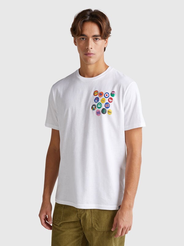 Camiseta relaxed fit de algodón orgánico Hombre