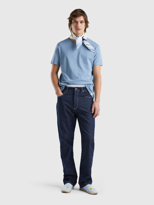 Camiseta azul Air Force Hombre