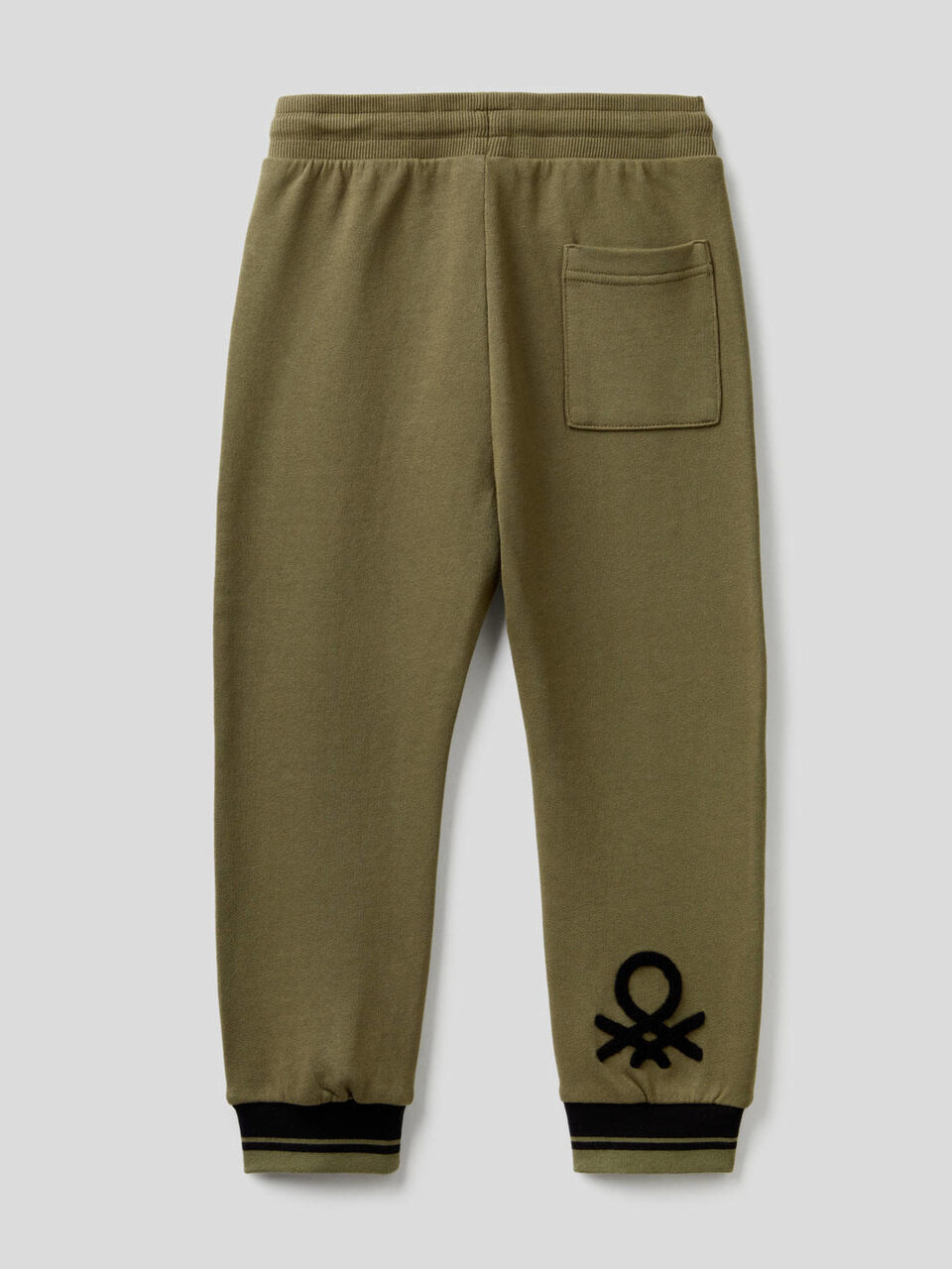 Pantalones de felpa con bolsillo canguro image number 2