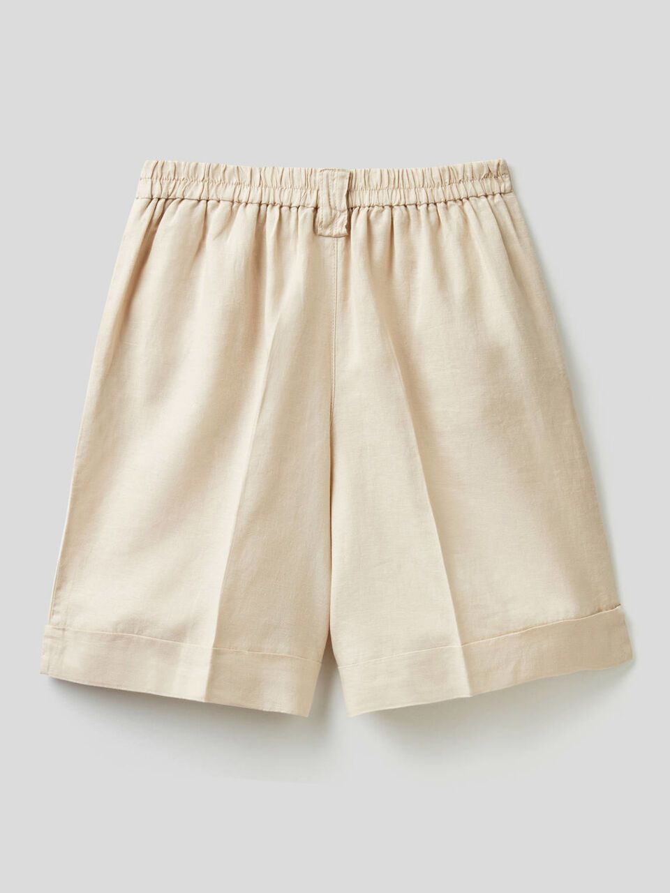 Bermudas de 100% lino image number 2