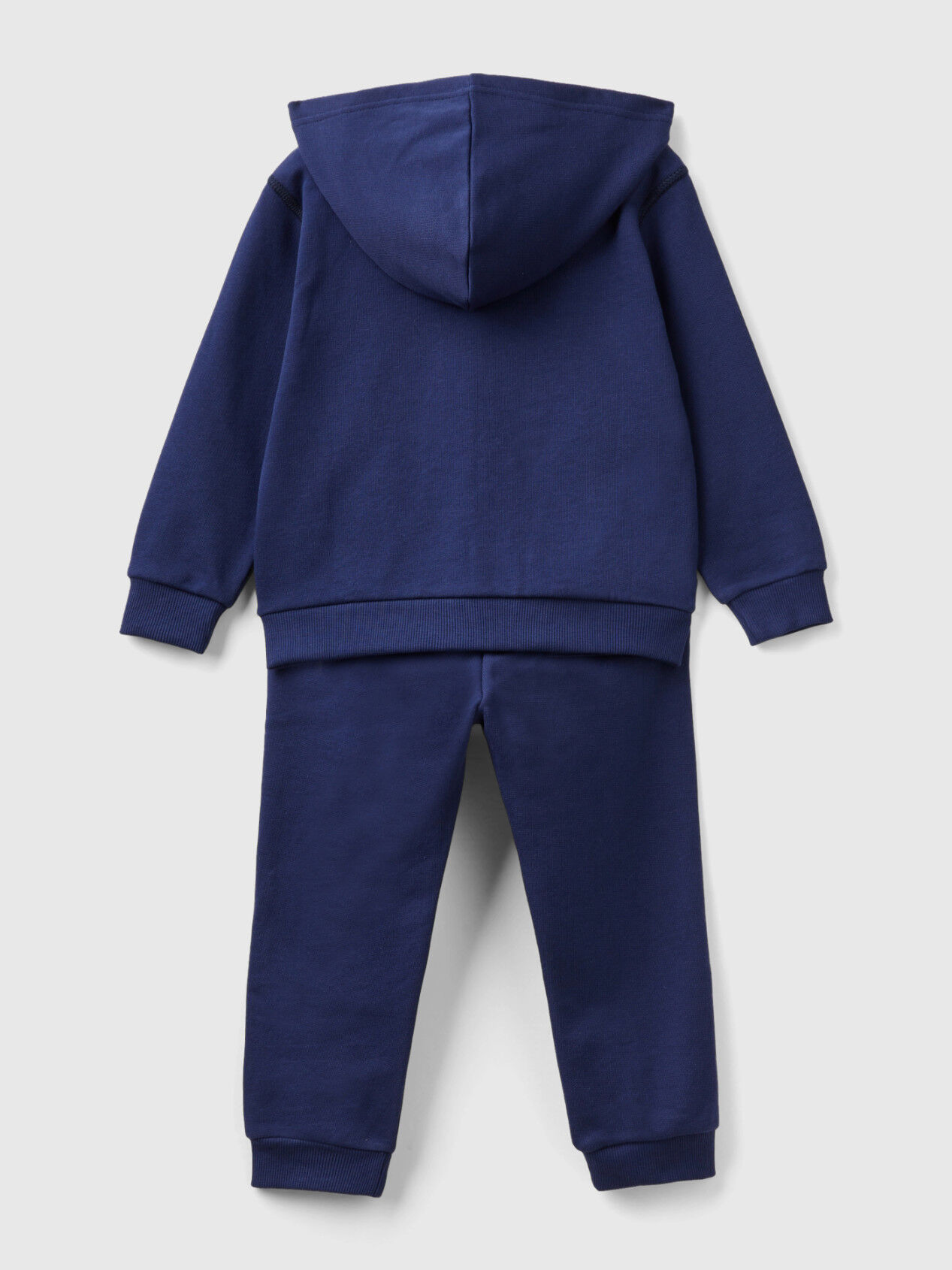 Chándal de felpa de 100 % algodón - Azul Oscuro | Benetton