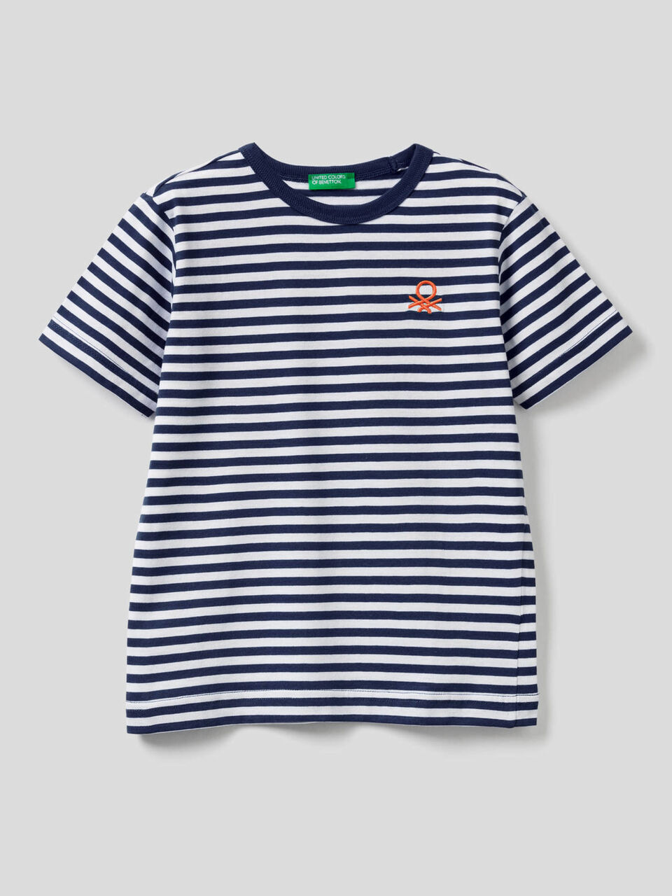 Camiseta de rayas de 100 % algodón image number 1