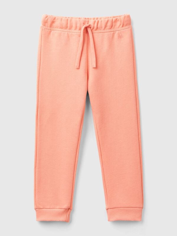 Pantalón de felpa de algodón orgánico Niña