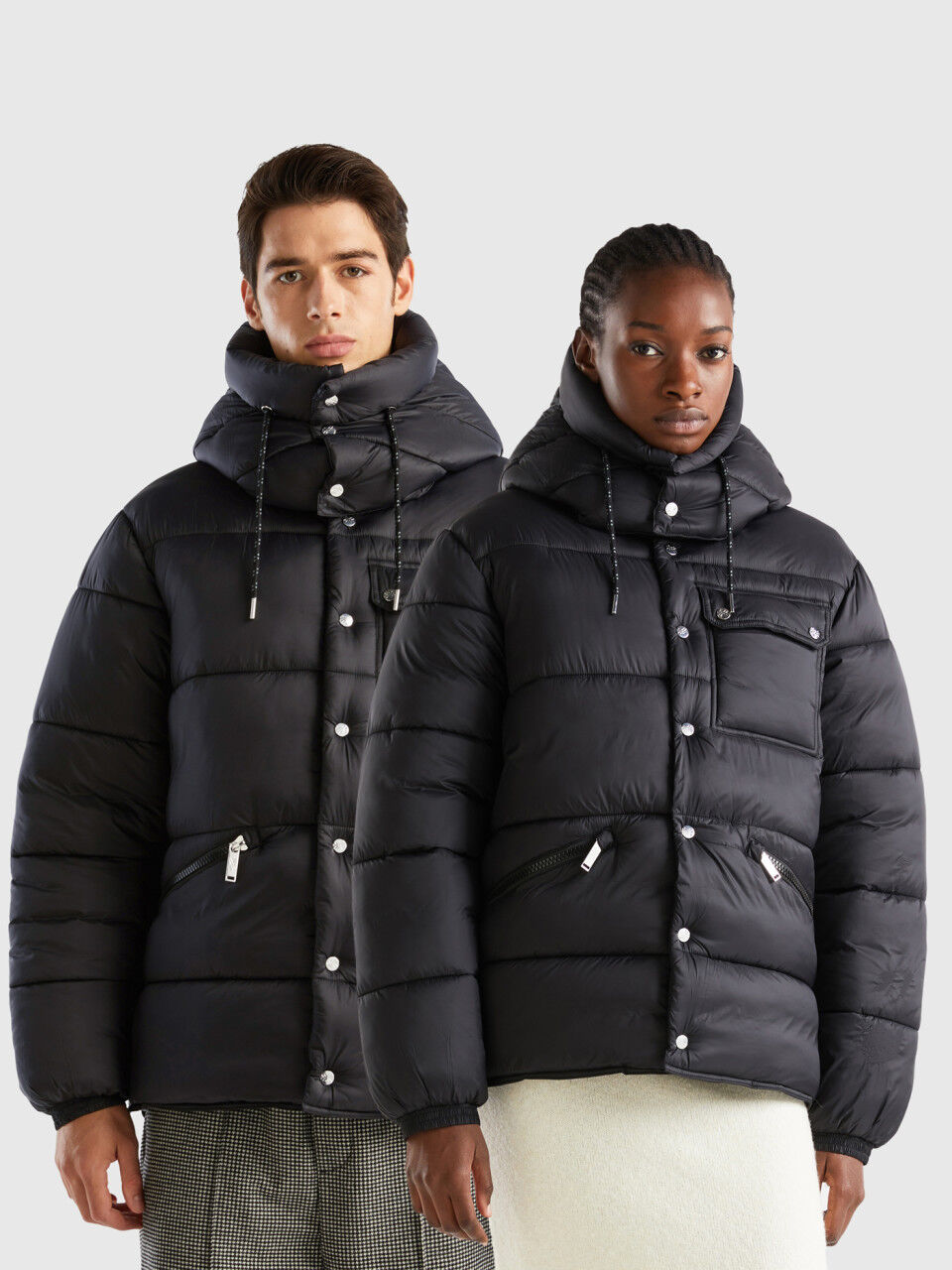 Plumiferos benetton hombre online