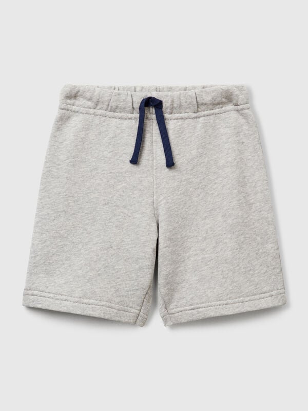 Bermudas de felpa de algodón Niño