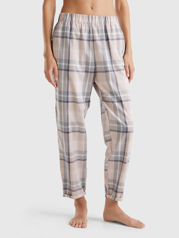 Pantalón de Príncipe de Gales Mujer