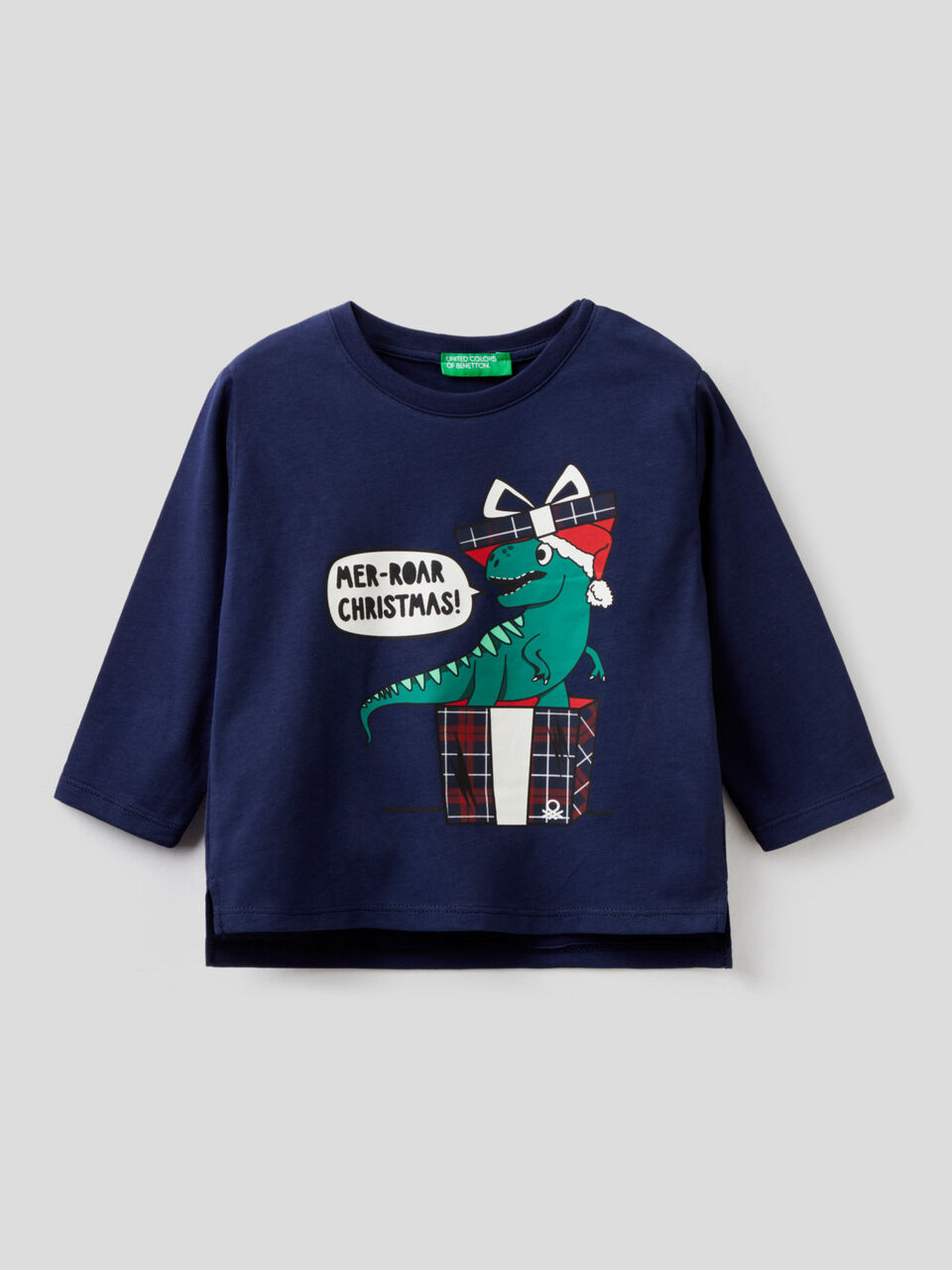 Camiseta con estampado navideño image number 1