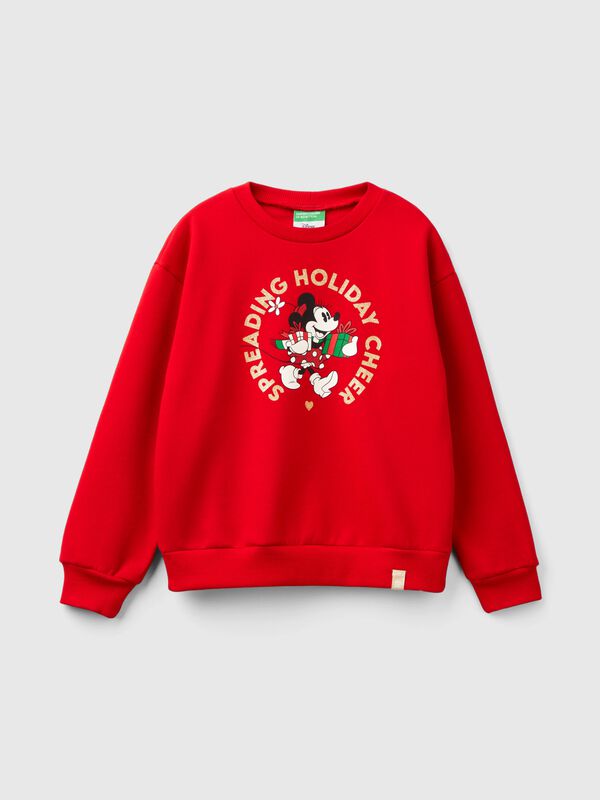Sudadera navideña de Minnie Niña