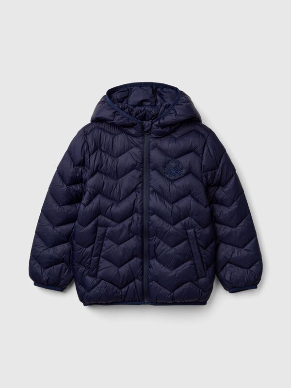 Chaqueta acolchada con capucha Niño