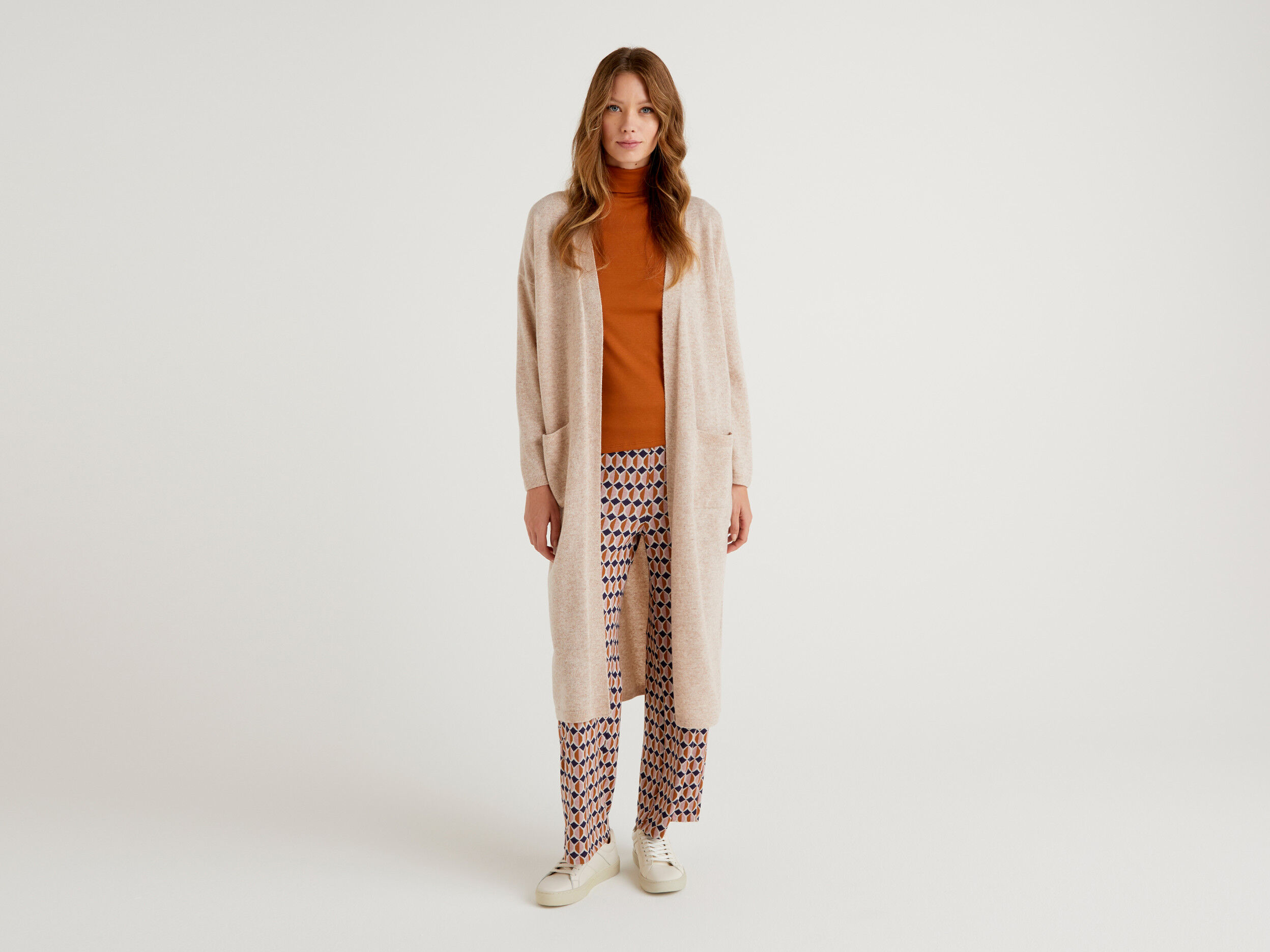 Benetton cardigan deals lana