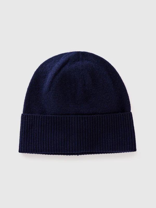 Gorro de pura lana merina Mujer