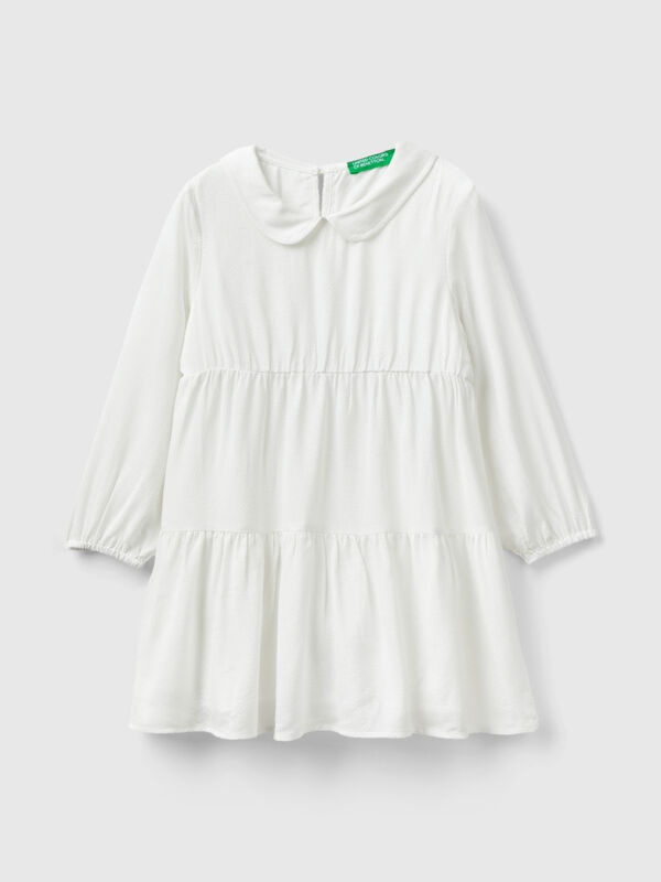 Vestido corto con lúrex