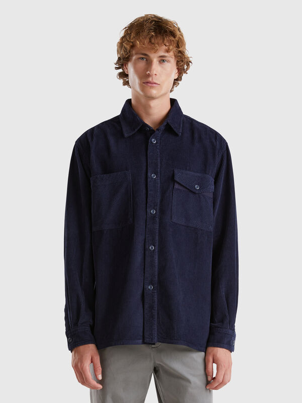 Camisa de pana Hombre