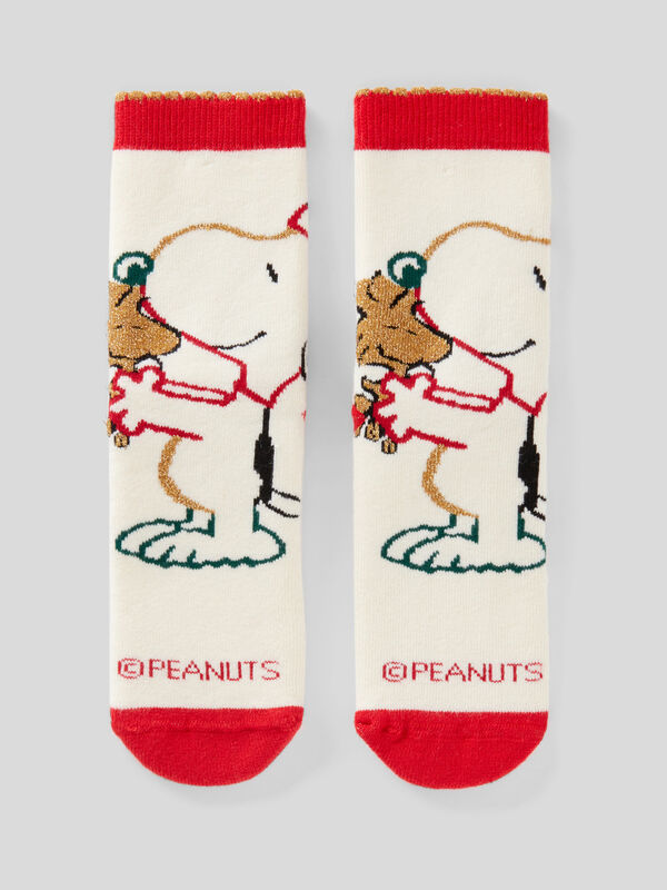 Calcetines navideños de Snoopy Niño