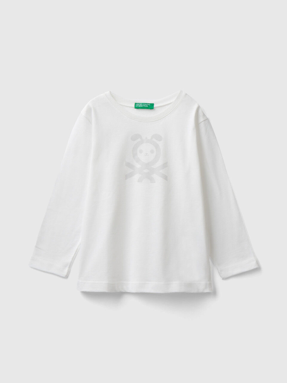 Camisetas manga larga niño benetton clearance