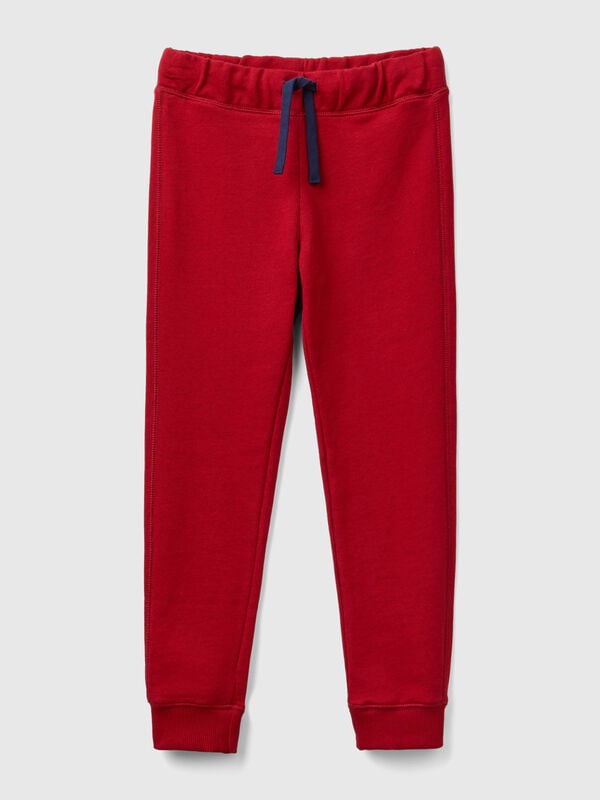 Pantalón de felpa de 100 % algodón Niño