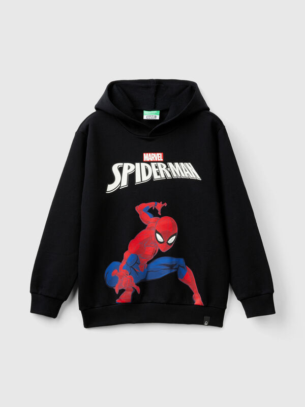 Sudadera negra ©Marvel de Spiderman con capucha Niño