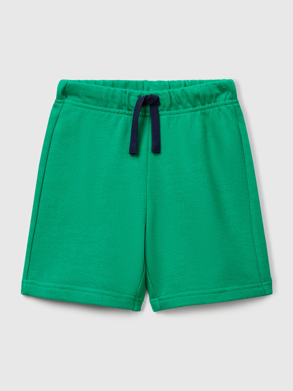 Bermudas de felpa de algodón Niño