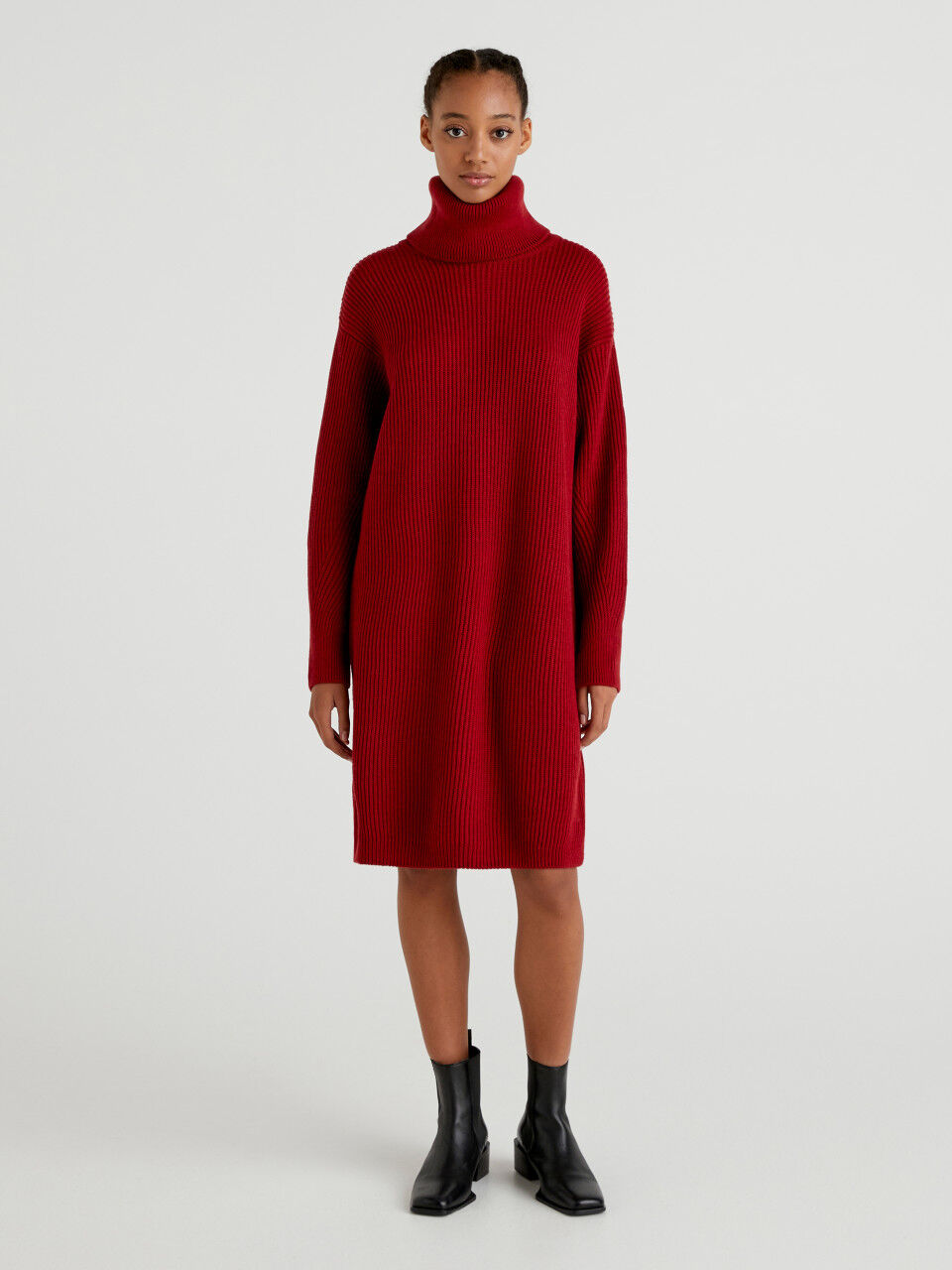 Benetton vestidos mujer 2025 2020