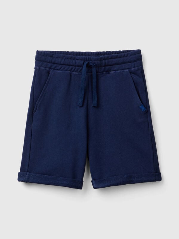 Bermudas de felpa de puro algodón Niño