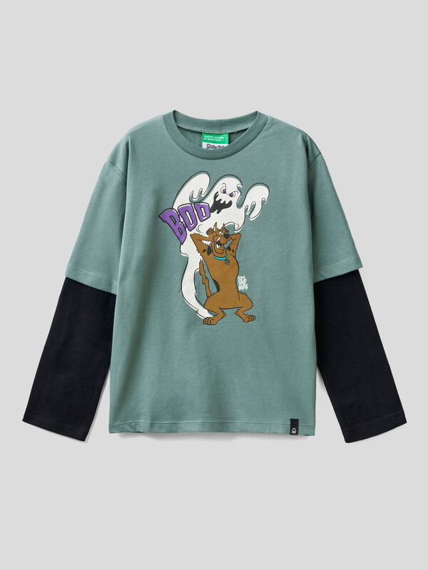 Camiseta de Scooby-Doo con estampado luminiscente Niño