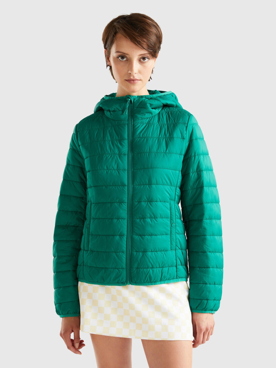 Chamarra benetton mujer 2025