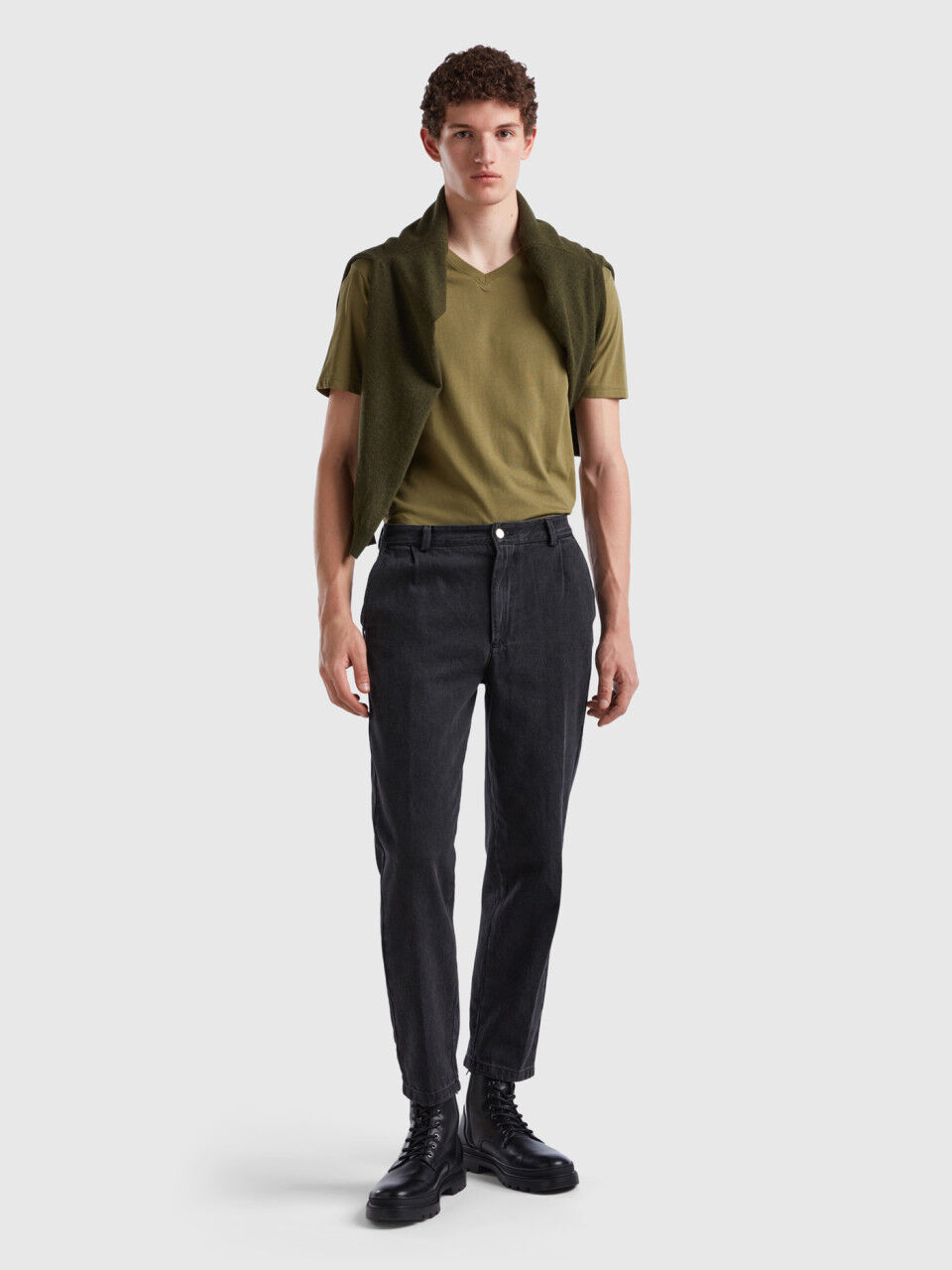 Pantalones Chinos Hombre Nueva Coleccion 2024 Benetton