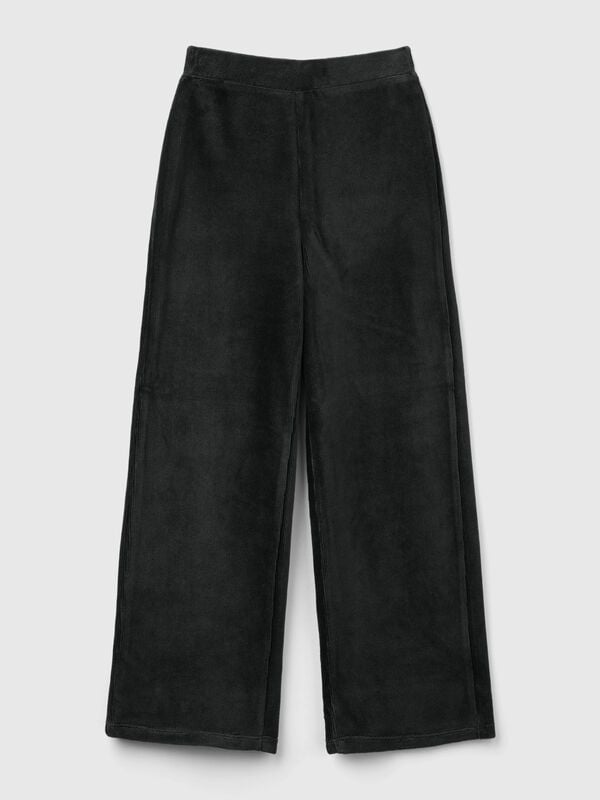 Pantalón amplio de chenilla Niña