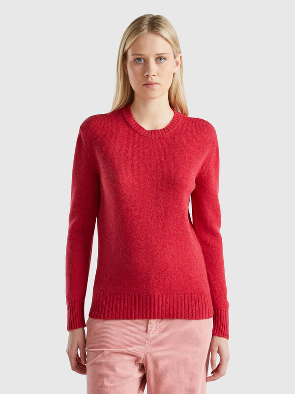 Jersey de pura lana Shetland Mujer