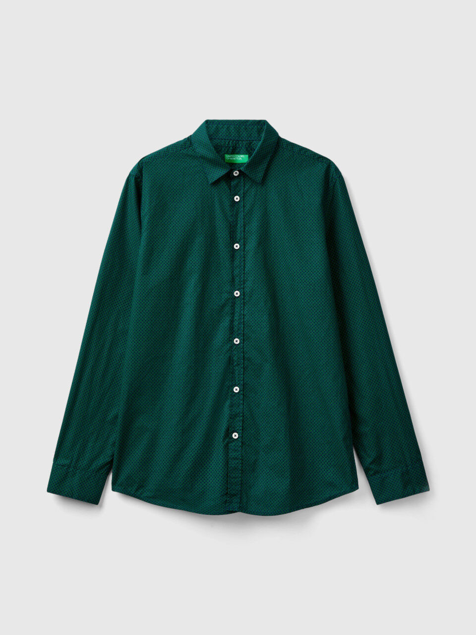 Camisa benetton hombre clearance