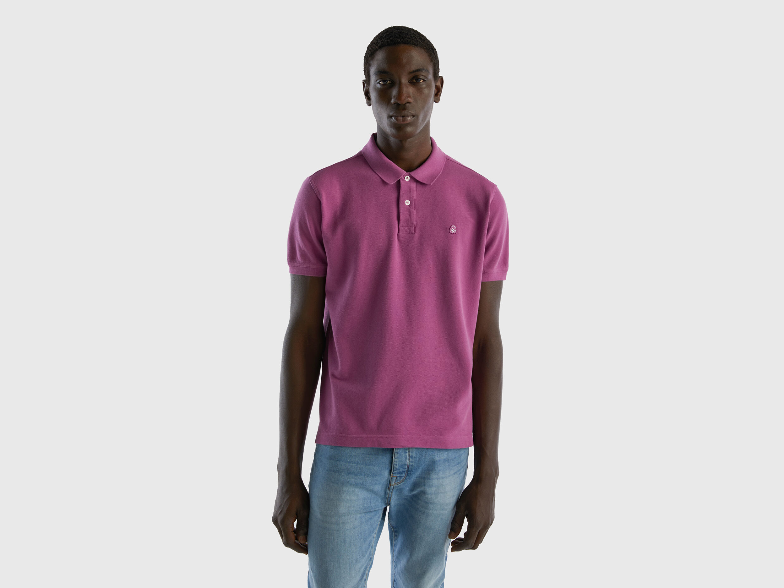 Polo morado hombre new arrivals