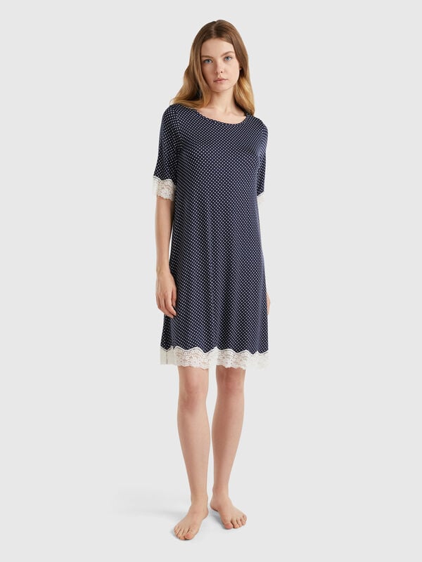 Camisón de lunares Mujer