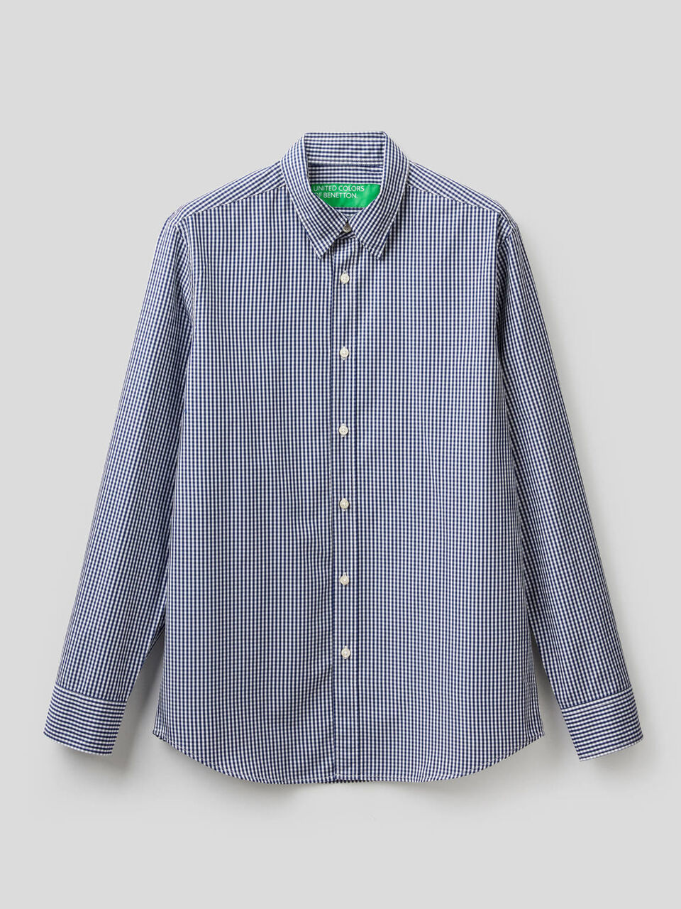 Camisa slim fit de 100 % algodón orgánico image number 1