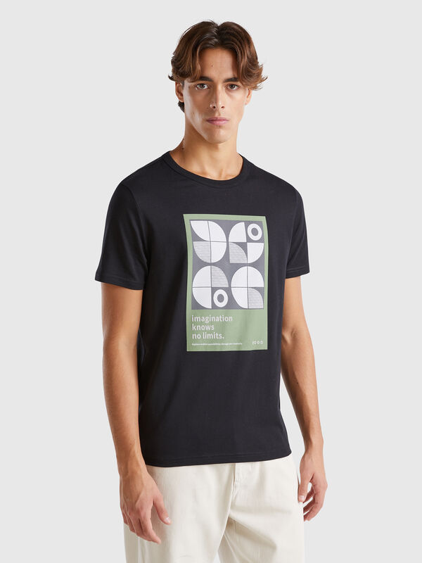 Camiseta regular fit de algodón orgánico Hombre
