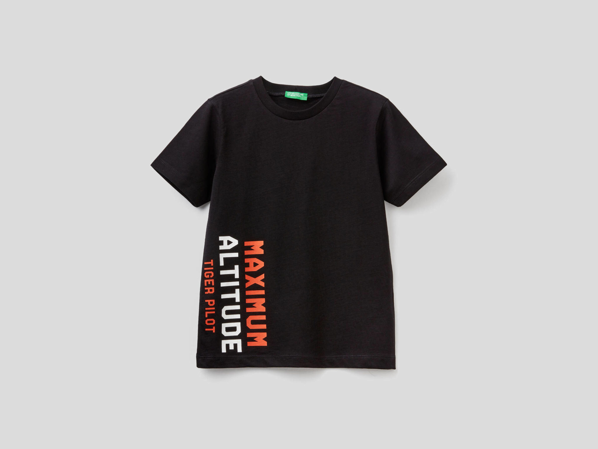 Camiseta de algodón puro con estampado image number null