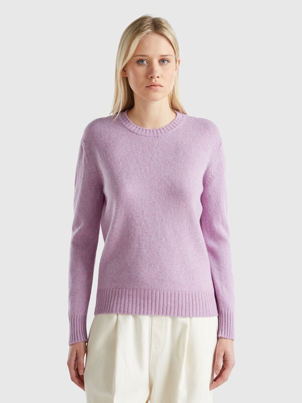 Jersey de pura lana Shetland Mujer