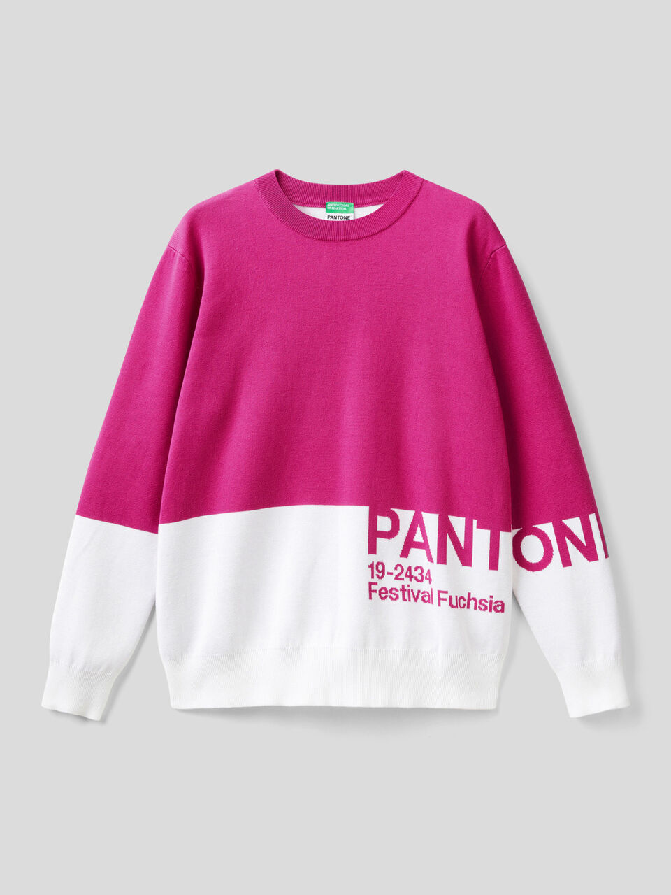 Jersey color block BenettonxPantone™ image number 1