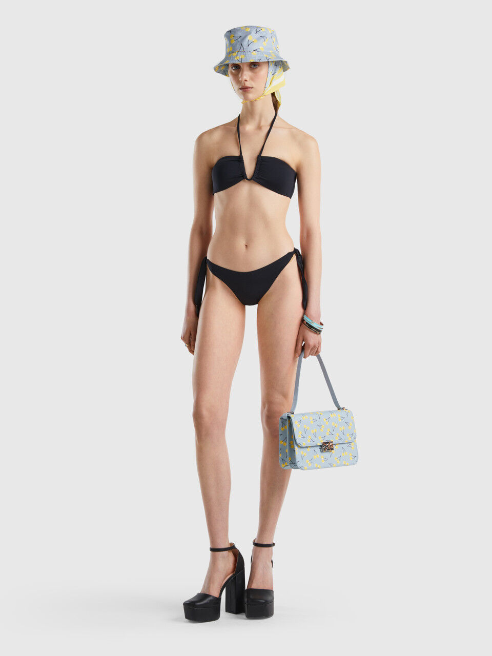 Sujetador de bikini bandeau de ECONYL® acolchado