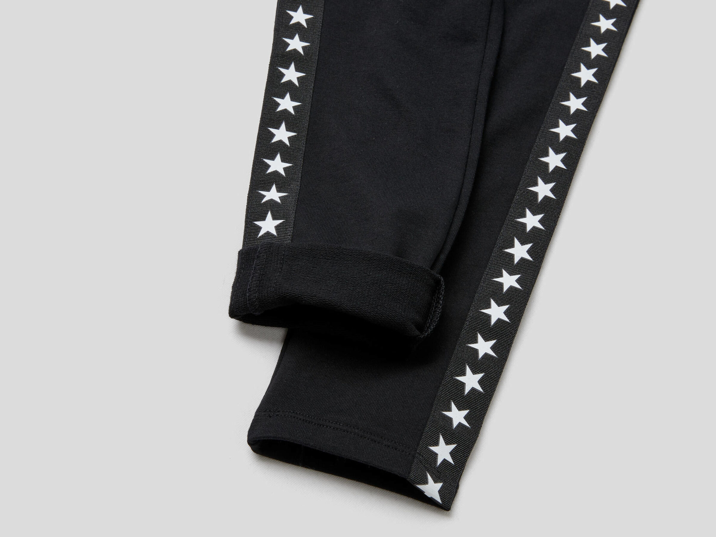 Leggings de algodón orgánico con bandas image number null