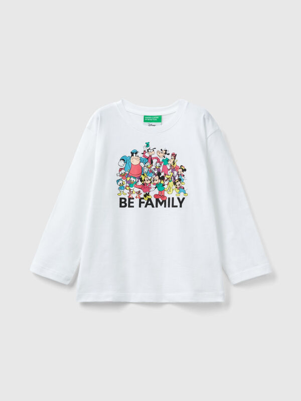 Camiseta blanca oversize de Disney