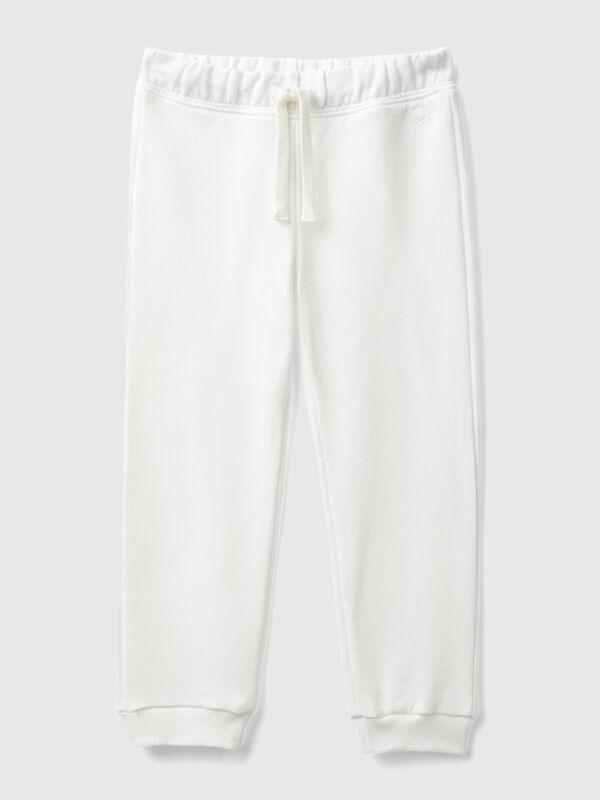 Pantalón de felpa de algodón orgánico Niña