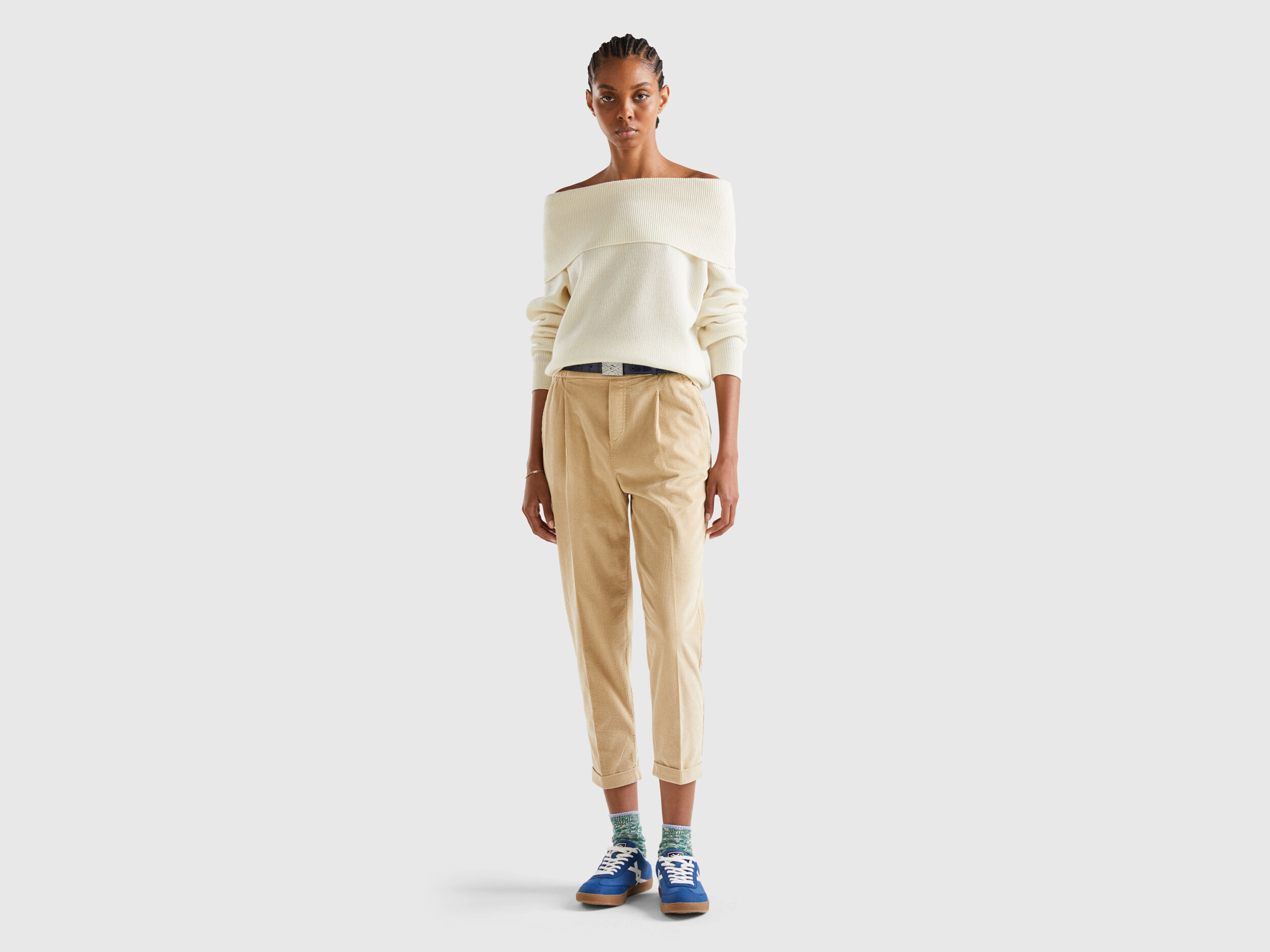 Pantalones chinos mujer sale benetton