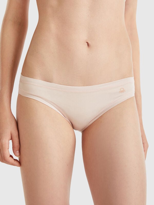 Braguita de algodón orgánico super stretch de talle bajo Mujer