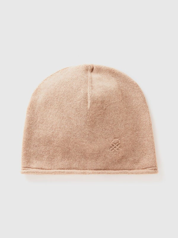 Gorro en mezcla de cachemira Mujer