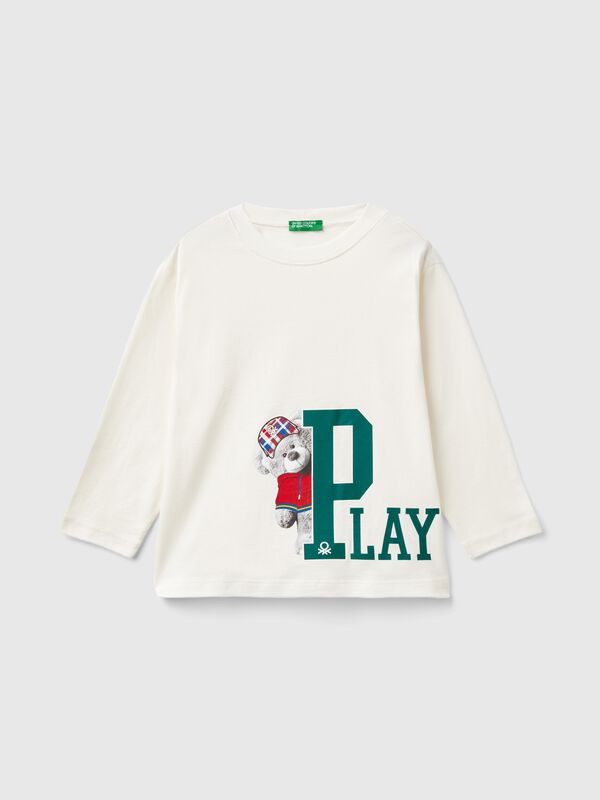 Camiseta con estampado fotográfico Niño