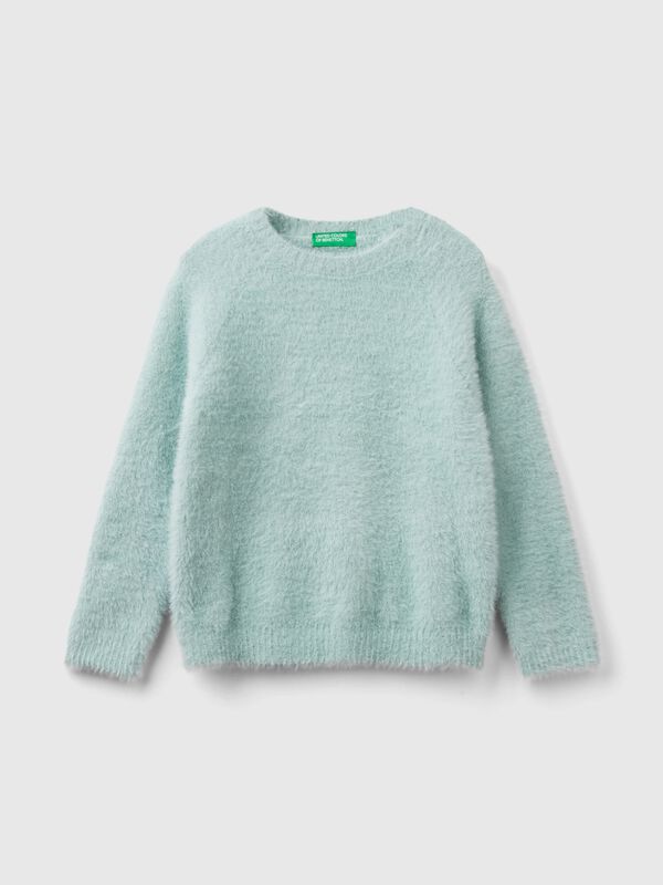 Jersey de tejido peludo Niña