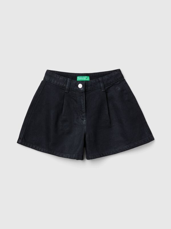 Shorts vaqueros revestidos Niña