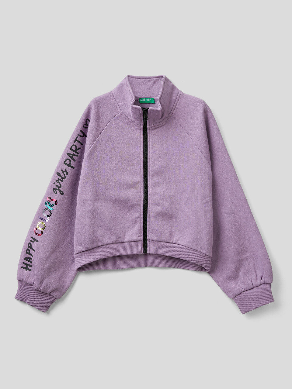 Sudadera niña con sale cremallera
